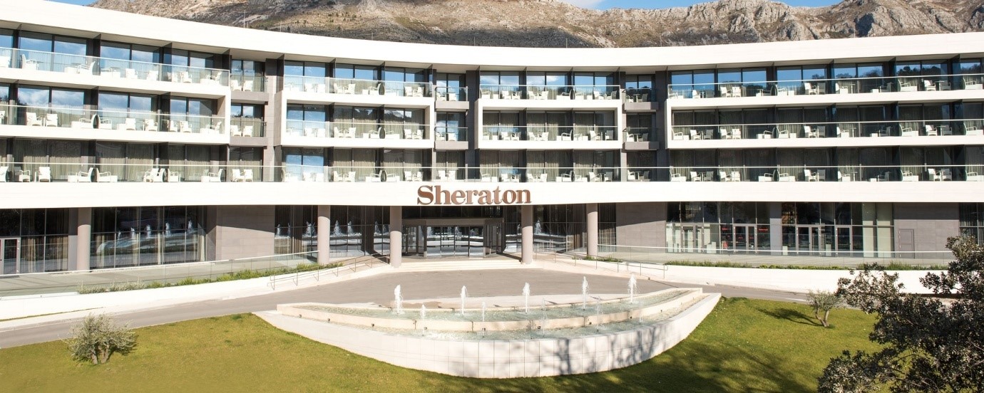 Sheraton Dubrovnik Riviera Hotel entrance